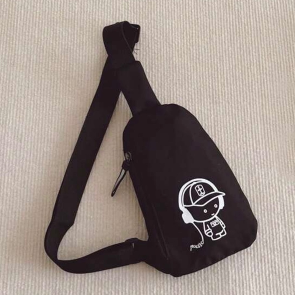 Kid Sling Bag with Cartoon Design